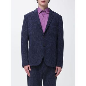 Etro Jacket Men Blue